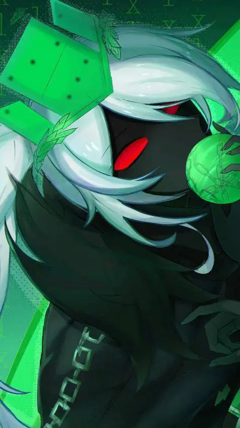 ai character: 🍃1x1x1x1🍃 background