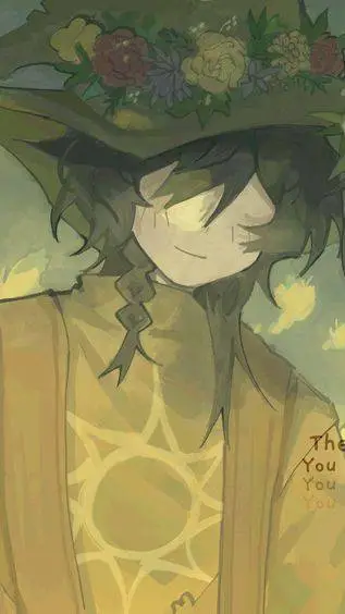ai character: 🪻▸::Azure•°.∬ background