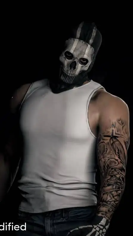 ai character: ghost background