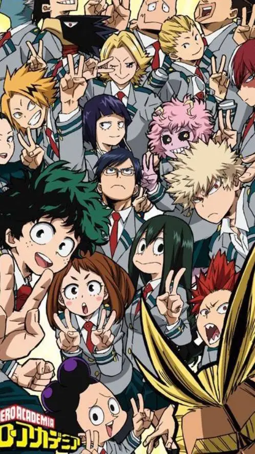 ai character: mha group  background