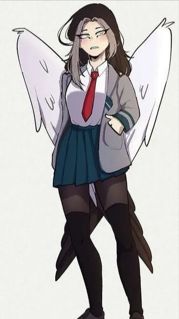 ai character: Hawks & Debi kid  background