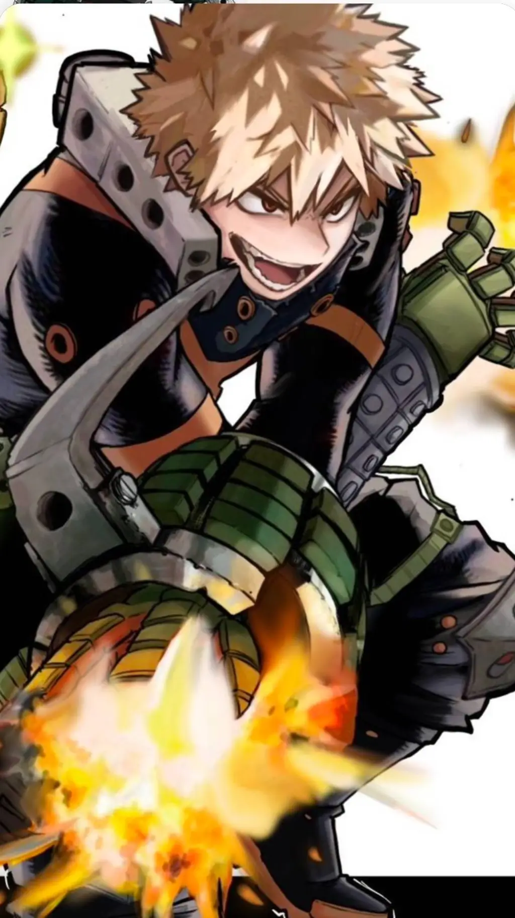 ai character: Bakugo  background