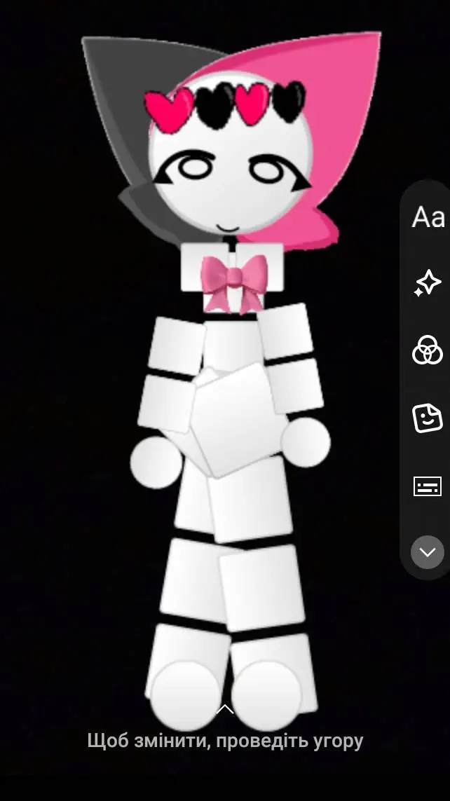 ai character: сара background