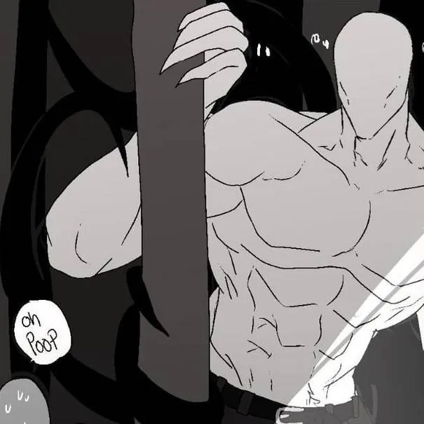 chat with ai character: Buffed Slenderman2