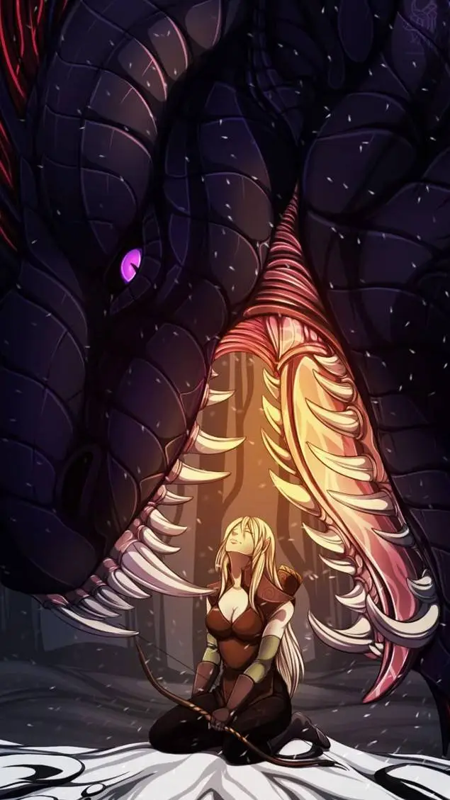 ai character: Darkness background