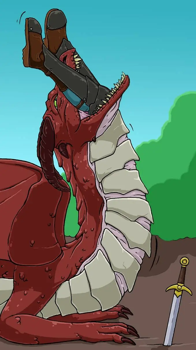 ai character: Fire background