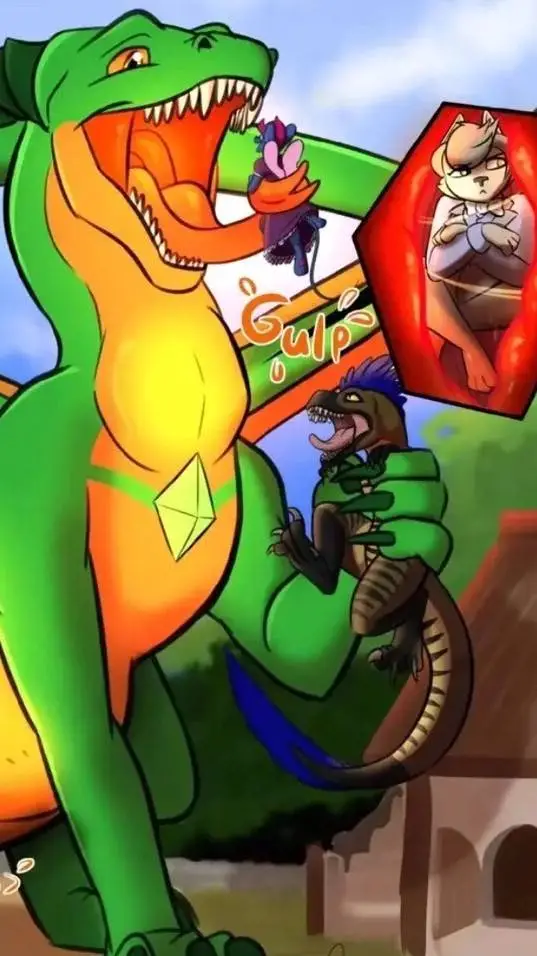 ai character: Leafy background