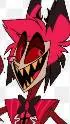 ai character: Alastor🫀📻🎙🎤 background