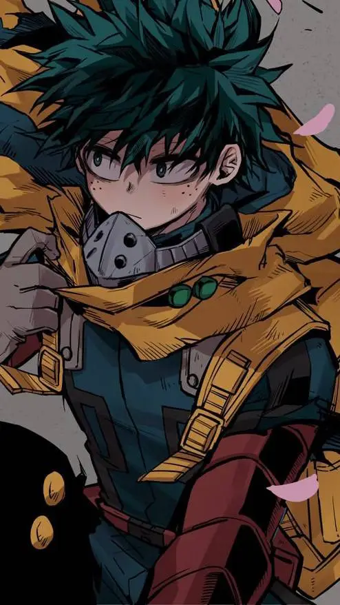 ai character: izuku midoriya 💚🥦 background