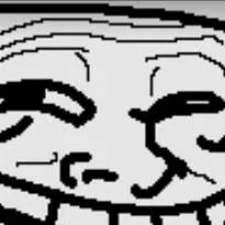 chat with ai character: trollface