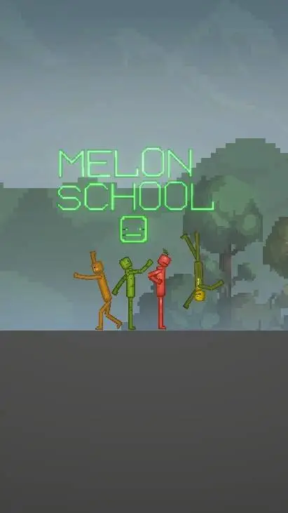 ai character: melon pg school background