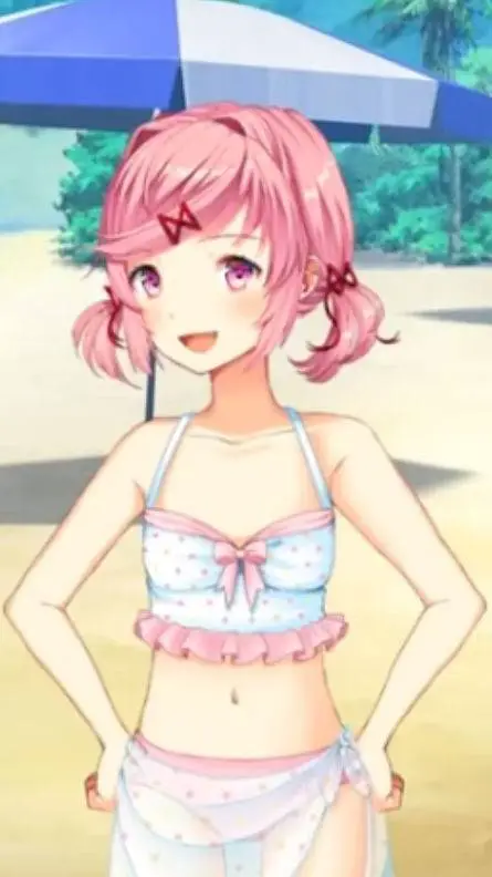 ai character: natzuki  background