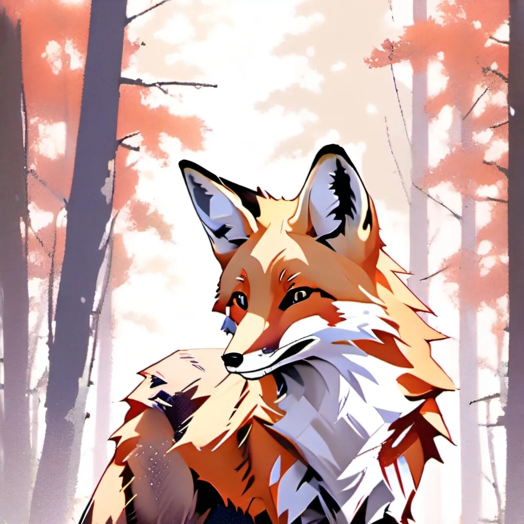 chat with ai character: my fox feria