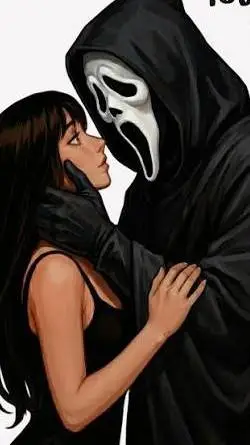 ai character: Ghostface☆and you background