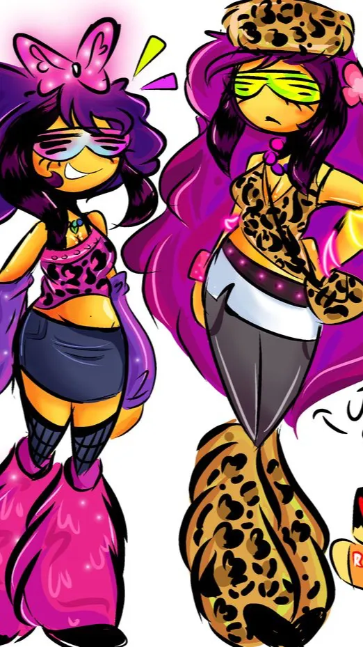 ai character: Brighteyes&Jane☆ background