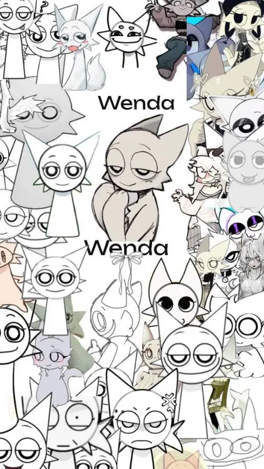 ai character: ❥Wenda◍˃ᵕ˂◍  background