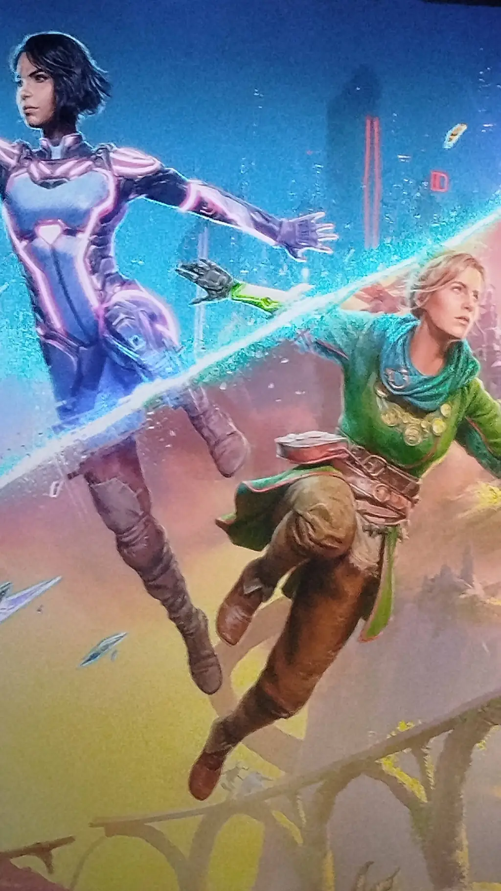 ai character: split fiction background