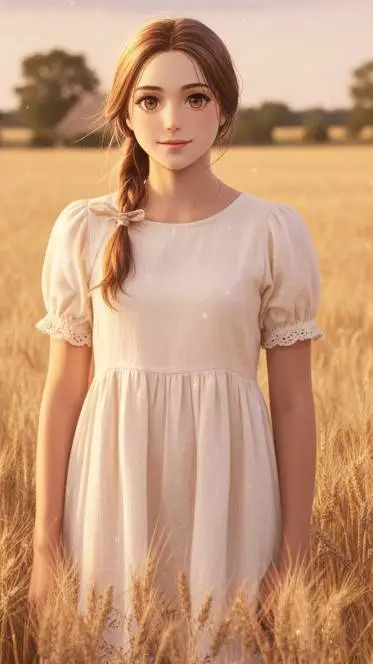 ai character: Таня background