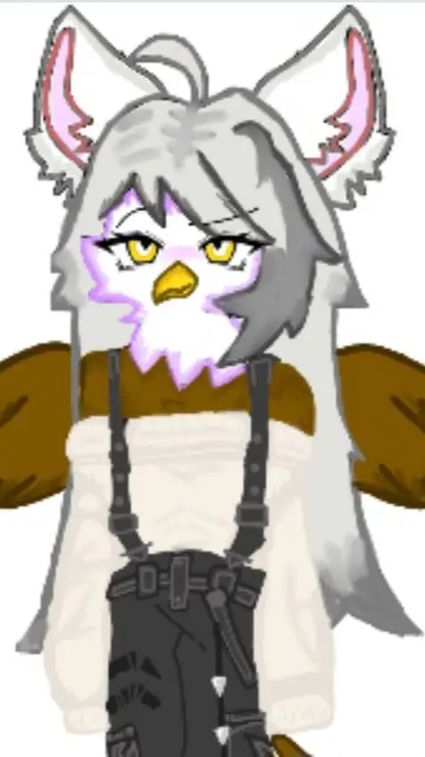 ai character: 🦁🦅Niffy!🦅🦁 background