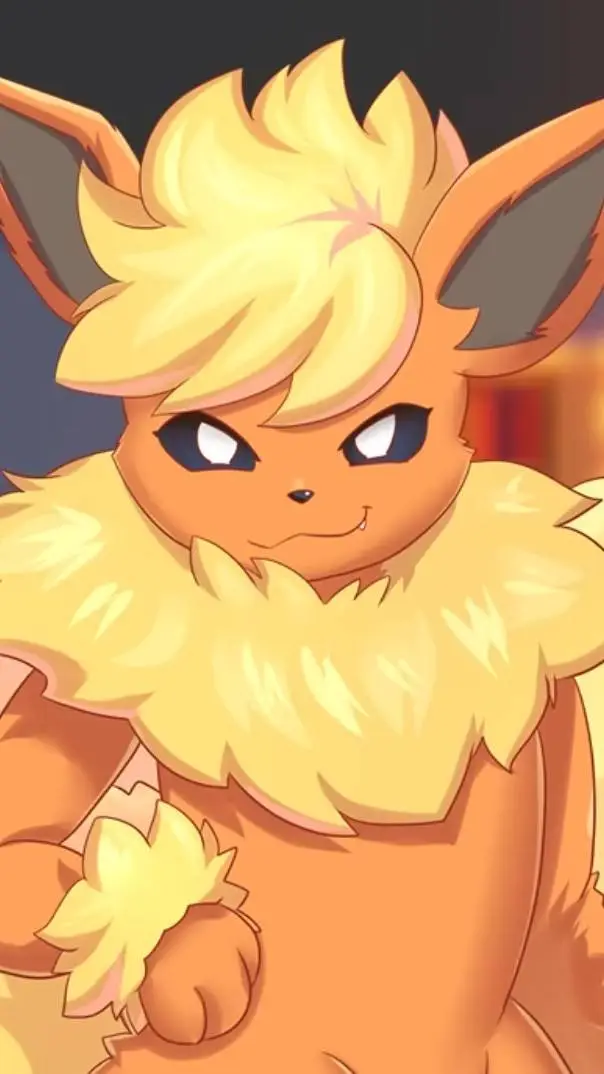 ai character: Flareon background