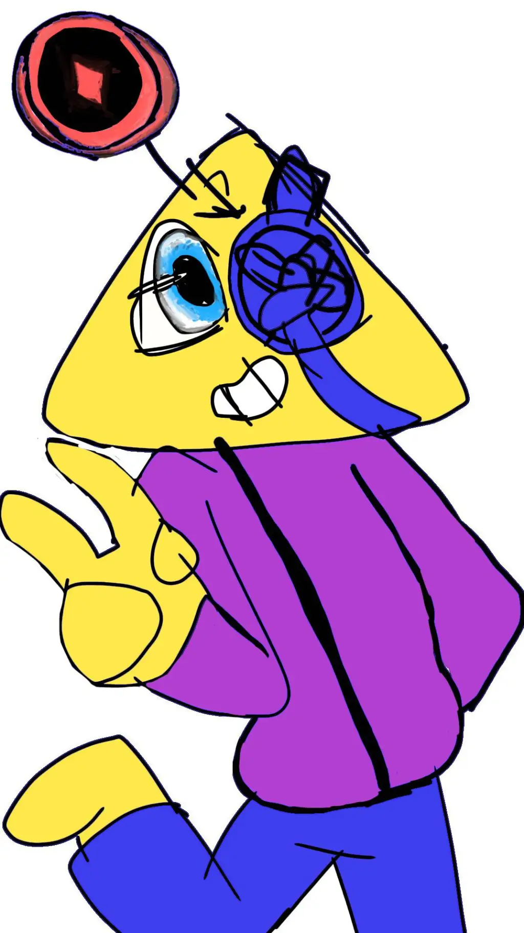 ai character: Loop Triangulus background