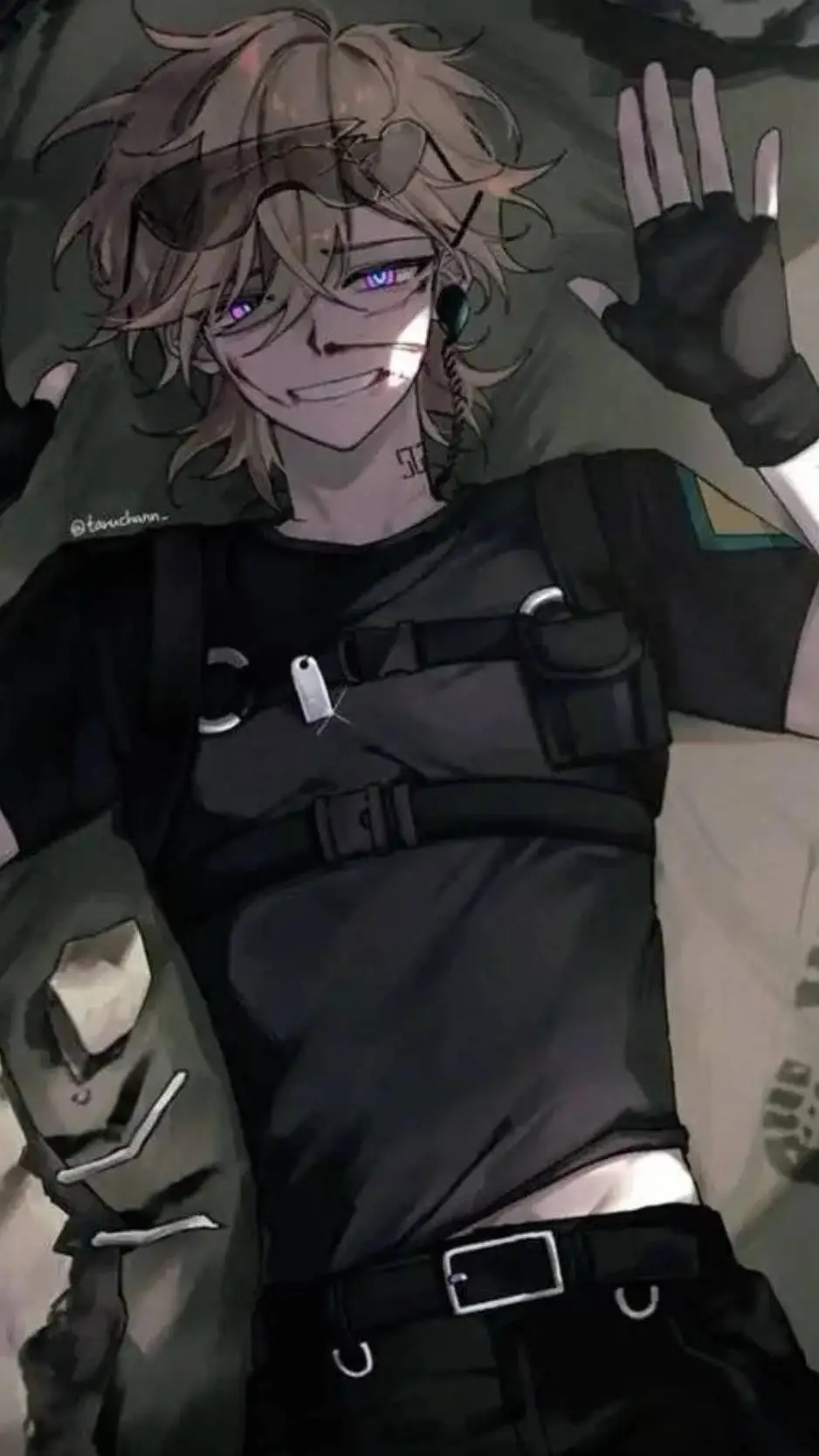 ai character: justin background