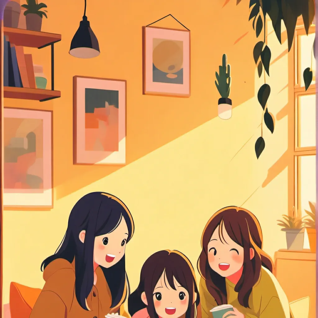 chat with ai character: sleepover
