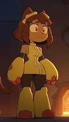 ai character: Gameover background