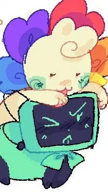 ai character: Vee x Dandy background