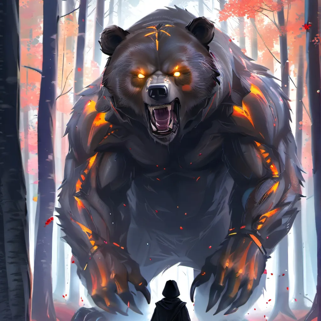 chat with ai character: the bear from...