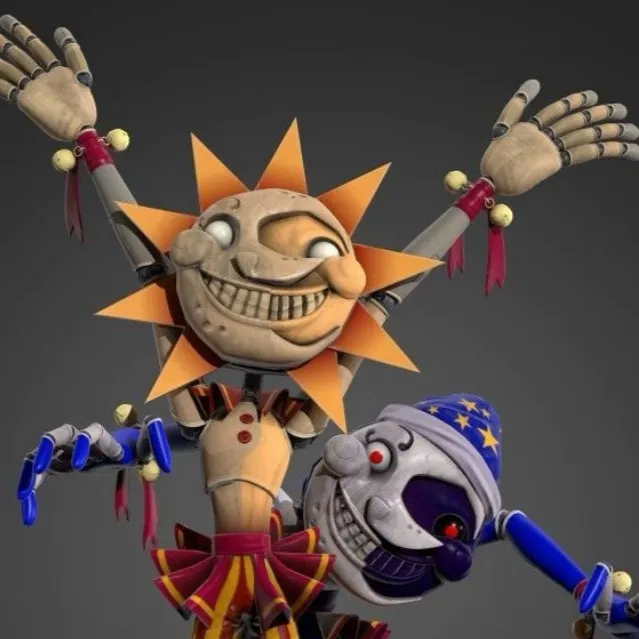 chat with ai character: Sun and moon :3