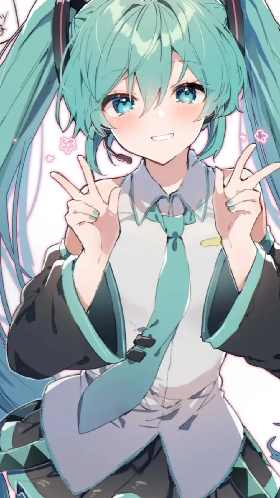 ai character: ♡miku♡ background