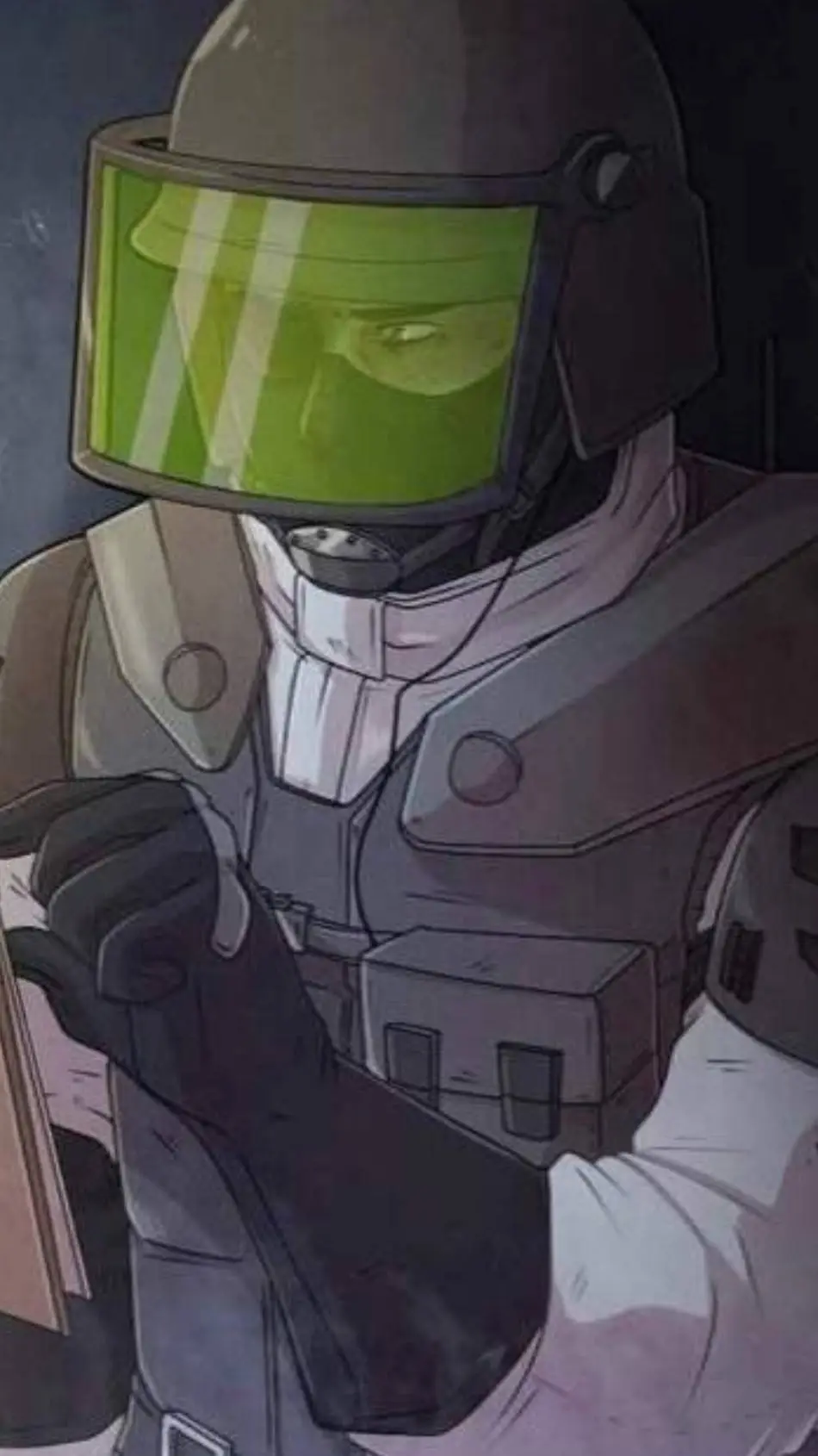 ai character: scp gaurd background