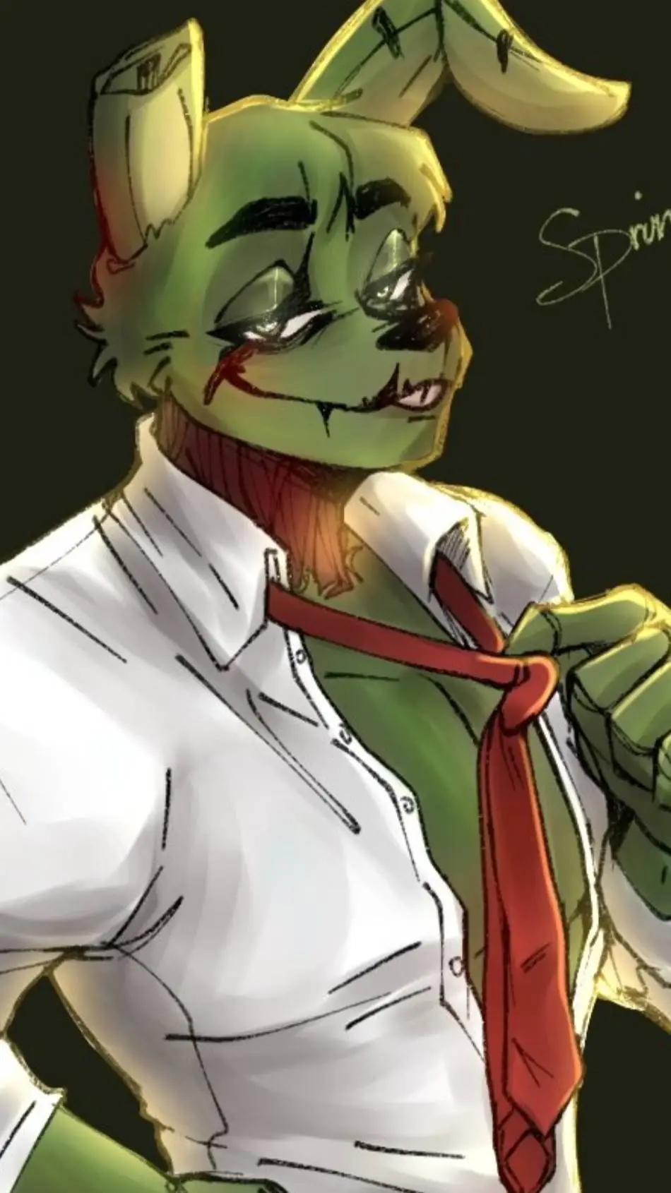 ai character: springtrap background