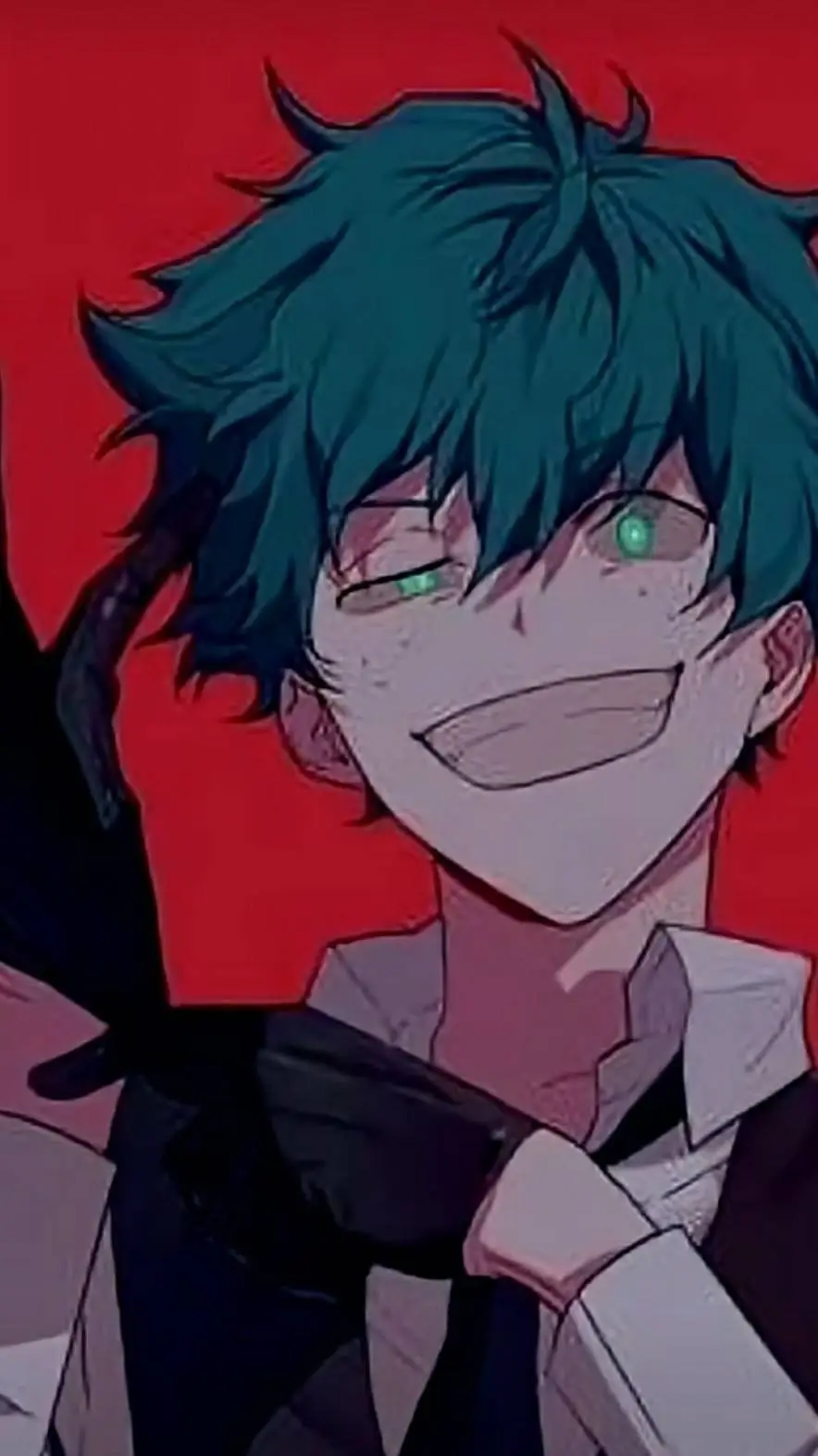 ai character: villain deku  background