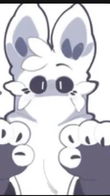 ai character: The ghost furry background