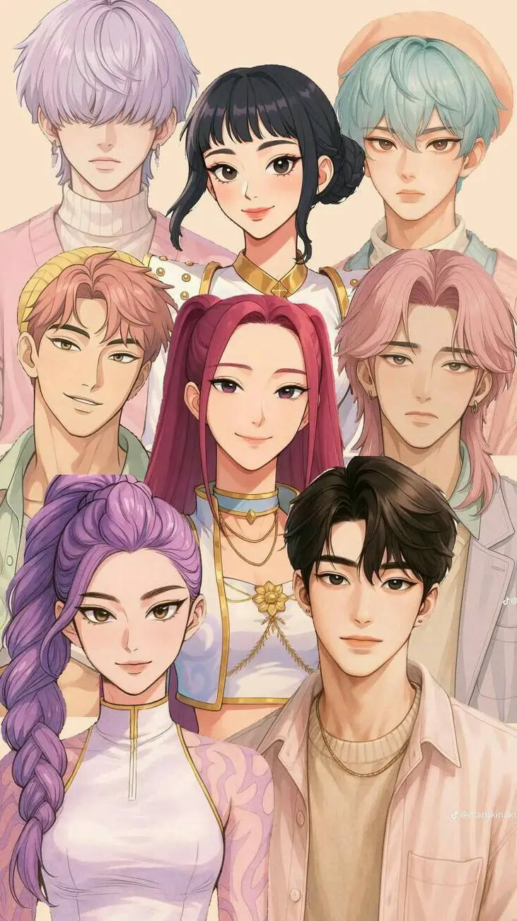 ai character: New Member Kpdh background