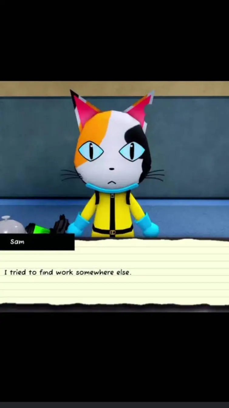 ai character: Sam background