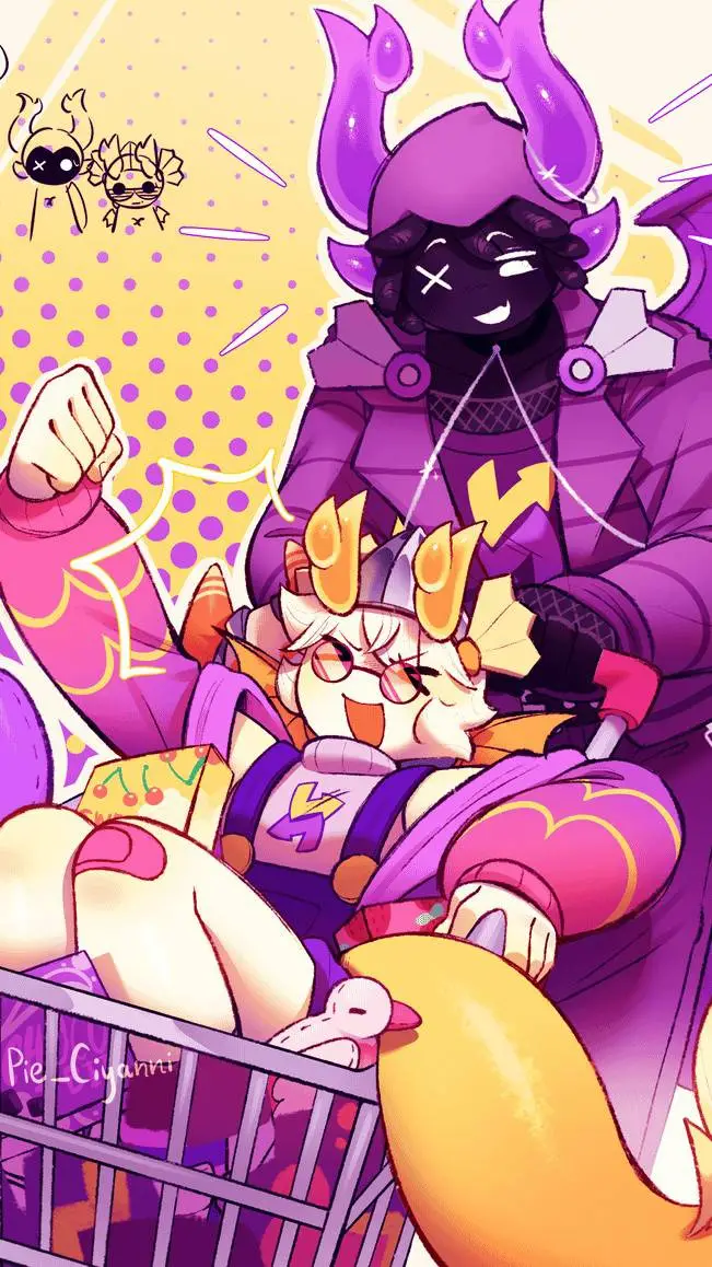 ai character: :Dom and Valk: background