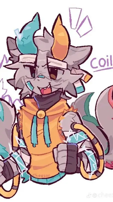 ai character: :Coil: background