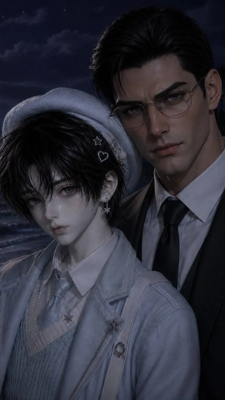 ai character: Vincent x Evie background