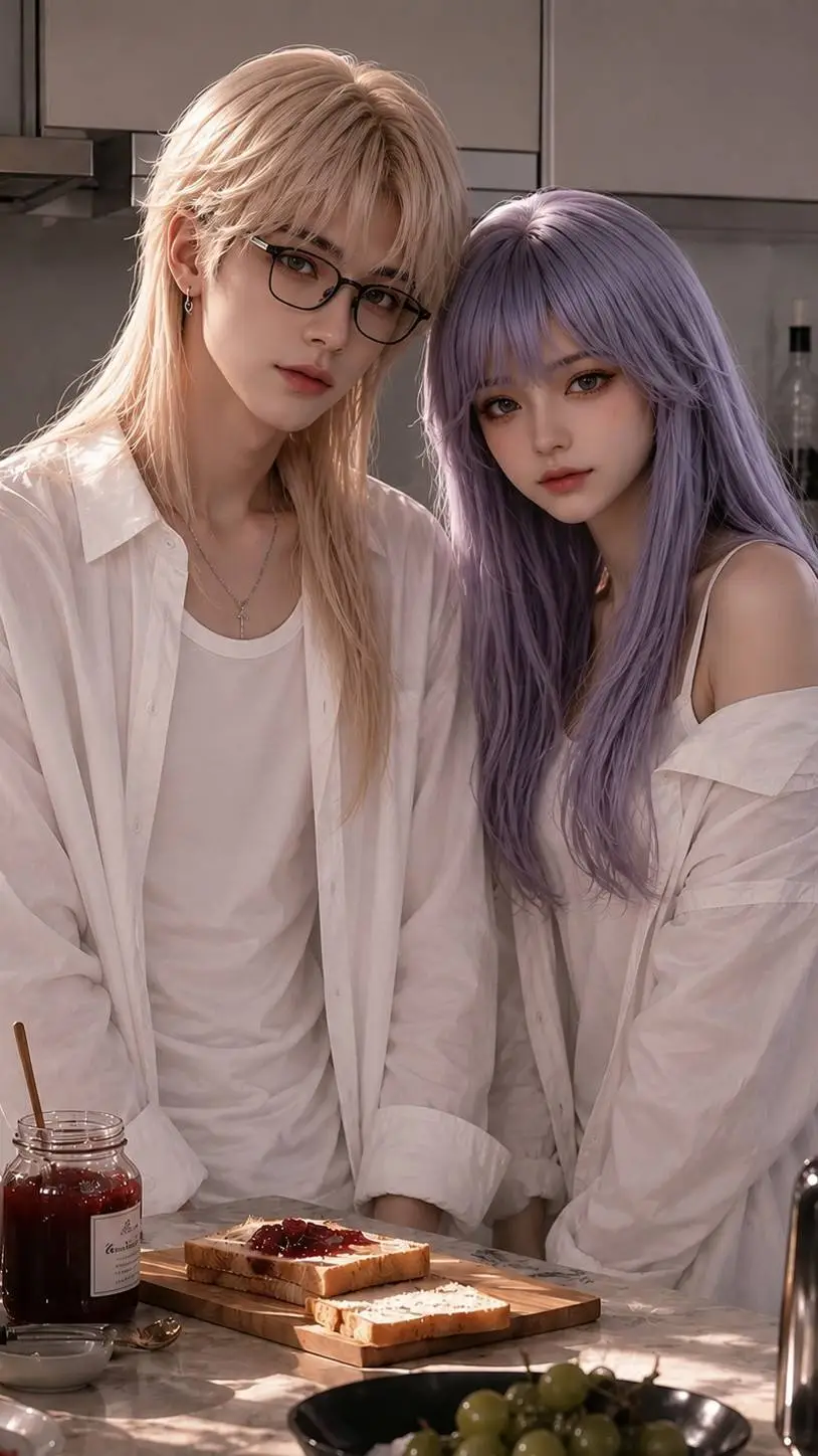 ai character: Leah x Noel background