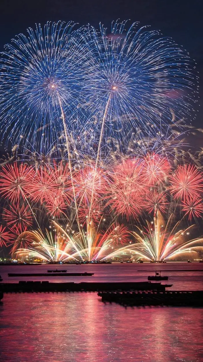 ai character: 🎆!HAPPY NEW YEAR!🎆 background