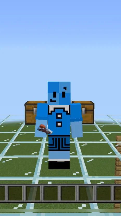 ai character: Minecraft Skins background