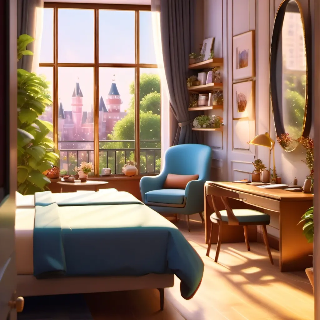 chat with ai character: sleep over 