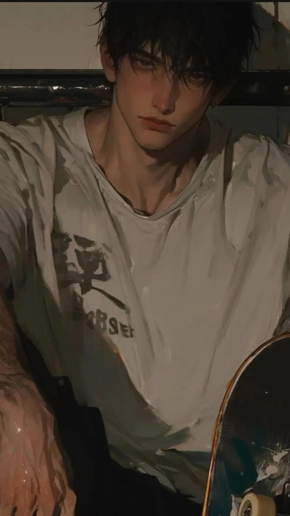 ai character: Marcus  background