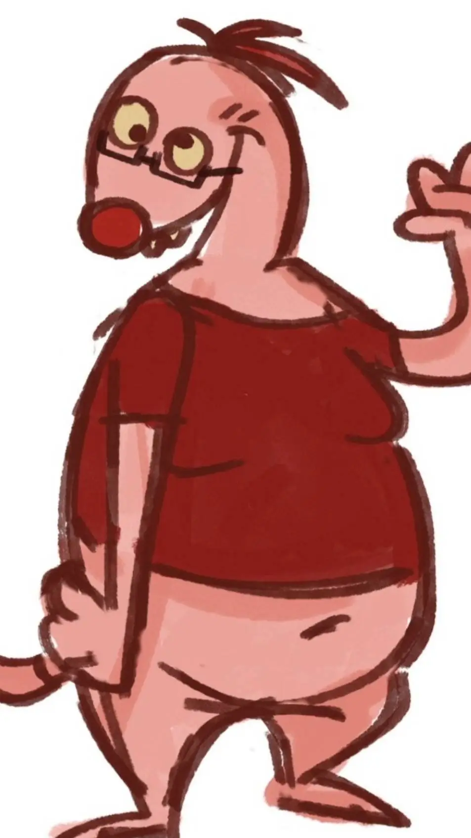 ai character: oony ballony background