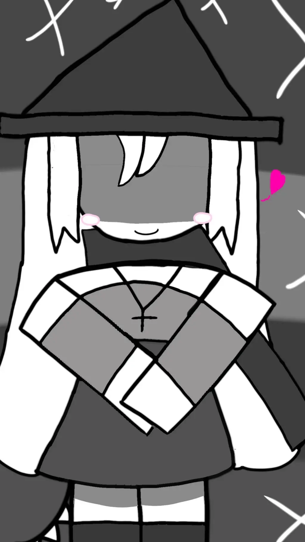 ai character: ~snow~ background