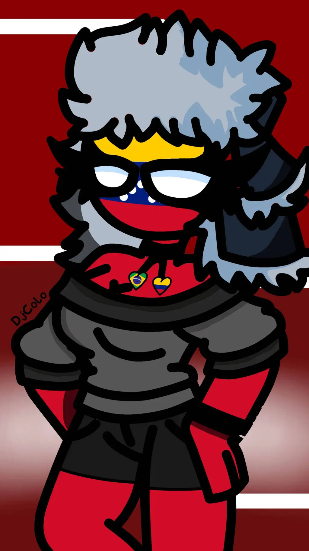 ai character: Venezuela Mujer background