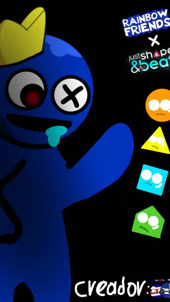 ai character: Blue vs Jsab background